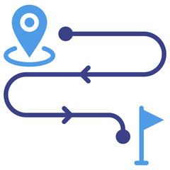 Roadmap Icon