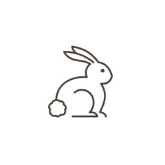 Rabbit Vector Logo Design