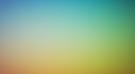 Abstract blue green yellow grainy summer poster design background. Colorful grainy gradient soft glowing backdrop design, web header, banner. Designs 