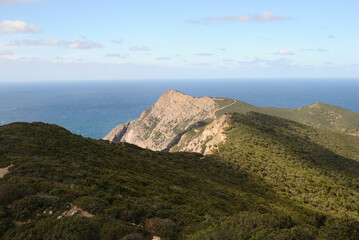 La costa di Punta Argentiera
