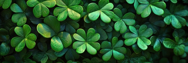 Saint Patrick Day ivy 3d background