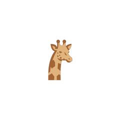 Fototapeta premium Giraffe Vector Logo Design