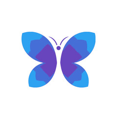 Fototapeta premium Butterfly Vector Logo Design
