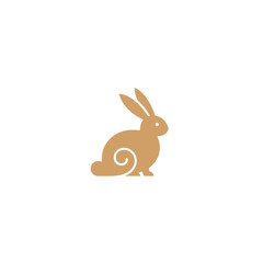 Obraz premium Rabbit Vector Logo Design