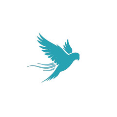 Fototapeta premium Parrot Vector Logo Design