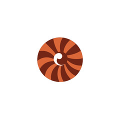 Obraz premium Worm Vector Logo Design