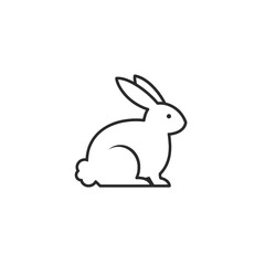 Fototapeta premium Rabbit Vector Logo Design