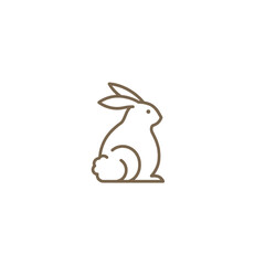 Fototapeta premium Rabbit Vector Logo Design
