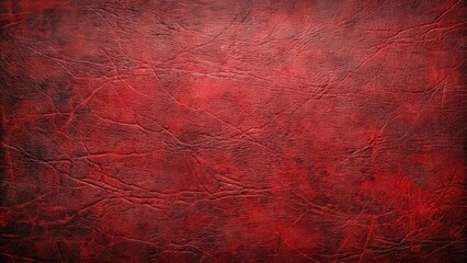 Distressed leather texture with vintage red overlay effect on a scratched surface black and red, black, retro