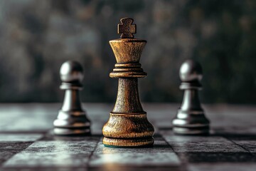 The golden pawn chess move breaks away from the line to foster different thinking and drive change through disruption and a unique concept