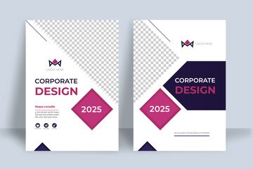 Cover Corporate Design Company template a4 page print business profile annual report brochure catalog corporate Landscape Layout Portfolio Abstract Presentation leaflet Webpage Creative PowerPoint mag