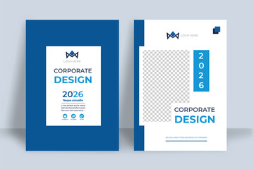 Cover Corporate Design Company template a4 page print business profile annual report brochure catalog corporate Landscape Layout Portfolio Abstract Presentation leaflet Webpage Creative PowerPoint mag