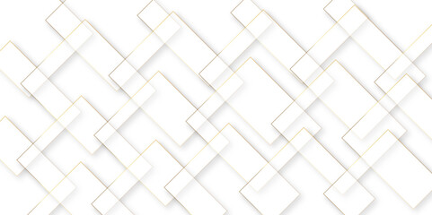 Modern Abstract White Geometric Background. Soft 3D White Squares with Elegant Overlap