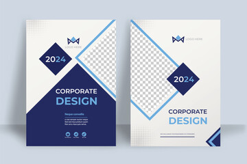 Cover Corporate Design Company template a4 page print business profile annual report brochure catalog corporate Landscape Layout Portfolio Abstract Presentation leaflet Webpage Creative PowerPoint mag
