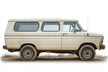 Vehicle White Background