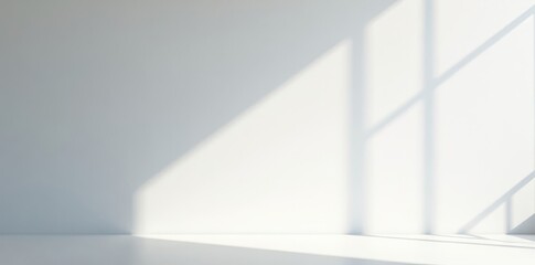 Dark organic shadow on textured white wall with subtle gradient effect, soft, dark
