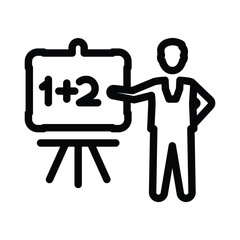 Professor, lecture icon