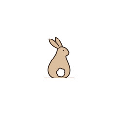 Obraz premium Rabbit Vector Logo Design