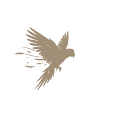 Obraz premium Parrot Vector Logo Design