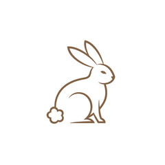 Obraz premium Rabbit Vector Logo Design