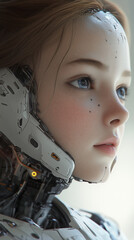 Ai girl robot