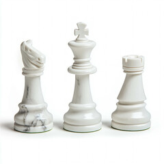 White Chess Isolated