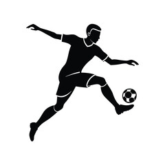 silhouette of a businessman jumping