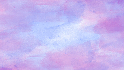 Obraz premium Abstract Violet Background. Smooth grungy pastel colors ink glow aquarelle smudge illustration