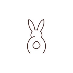 Fototapeta premium Rabbit Vector Logo Design