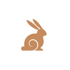 Fototapeta premium Rabbit Vector Logo Design