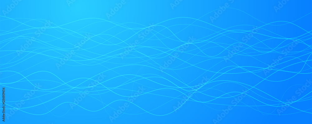 Poster abstract gradient background with wave beams