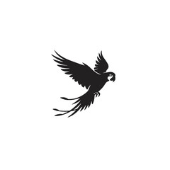 Obraz premium Parrot Vector Logo Design