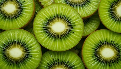 Kiwi Slices, Juicy Kiwi Fruit – Healthy and Refreshing