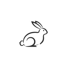 Obraz premium Rabbit Vector Logo Design