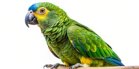 tucuman amazon isolated on white background