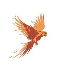 Obraz premium Parrot Vector Logo Design