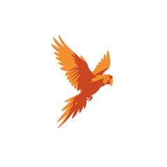 Obraz premium Parrot Vector Logo Design