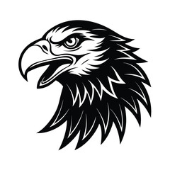 Obraz premium eagle head vector