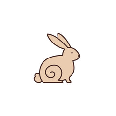 Fototapeta premium Rabbit Vector Logo Design