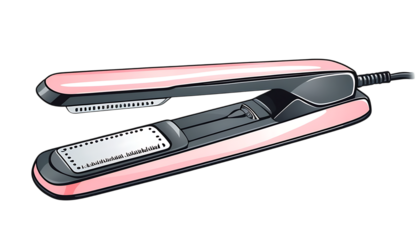 Cartoon hair straightener