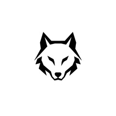 Obraz premium Wolf vector Logo Design