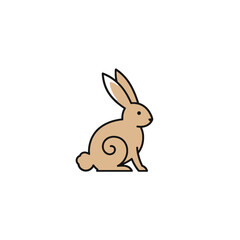 Fototapeta premium Rabbit Vector Logo Design