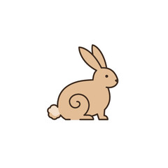 Fototapeta premium Rabbit Vector Logo Design