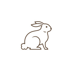 Rabbit Vector Logo Design