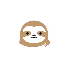 Sloth Vector Logo Design