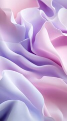 Obraz premium Pastel fabric drapes, soft folds, textured background, design