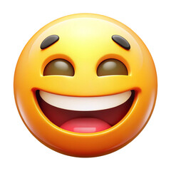 Fototapeta premium 3d smiley face