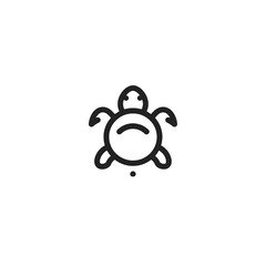 Fototapeta premium Turtle Vector Logo Design