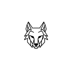 Fototapeta premium Wolf Vector Logo Design