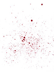 Blood Splatter Red Paint 3